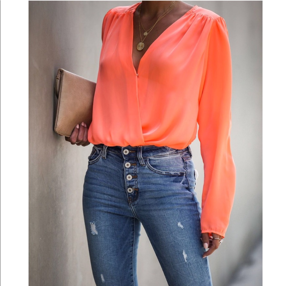 Vici Dolls “From The Editor” Bodysuit Neon | Sm